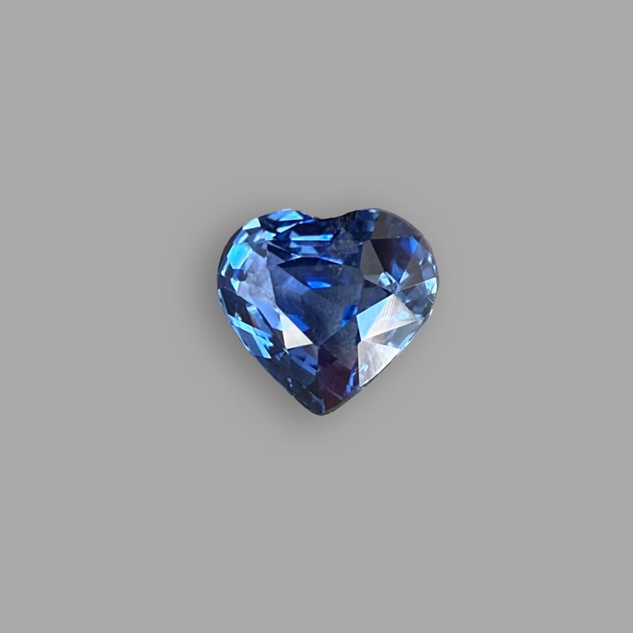 Saphir 1,01 ct, blau